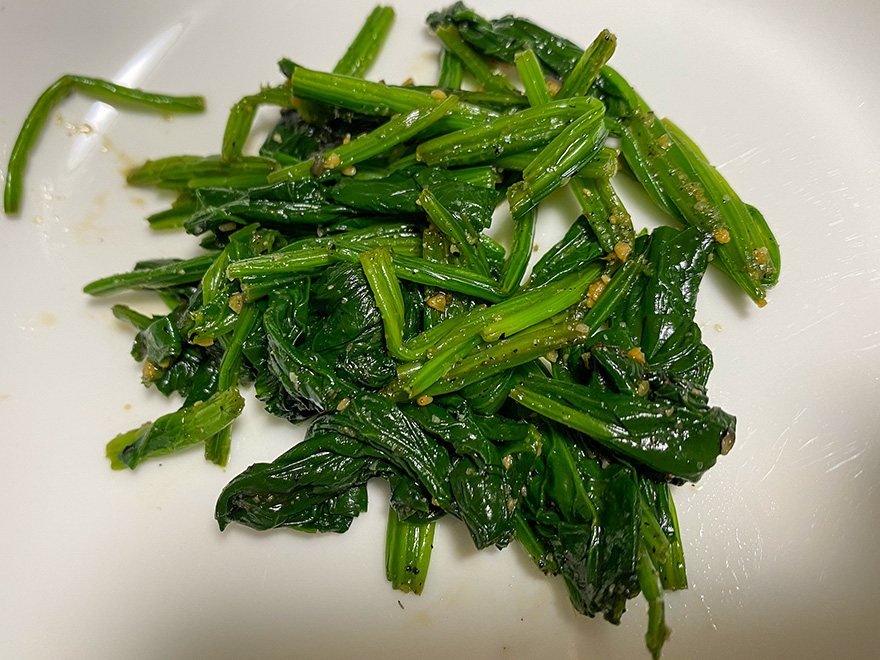 ほうれん草の胡麻和え